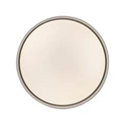 TAVOLI-LED-kattovalaisin, musta, halkaisija 29 cm, metalli, CCT, himmennettävä