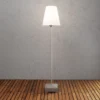 Terassivalaisin Lucca, harmaa, korkeus 130 cm, metalli, IP44