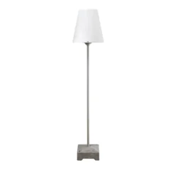Terassivalaisin Lucca, harmaa, korkeus 130 cm, metalli, IP44
