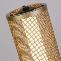 Thread LED-lattiavalaisin, kullanvärinen, 3-portainen himmennettävä, teräs