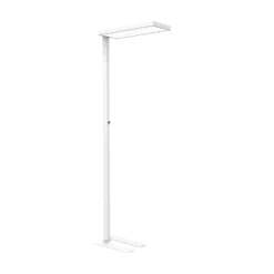 Toimiston LED-lattiavalaisin MAULjura, valkoinen, alumiini, 196,5 cm, 4000 K
