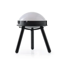 Tom Dixon LED-akku-terassilamppu Melt large, savuharmaa