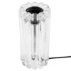 Tom Dixon LED-pöytälamppu Press, kirkas, lasi, 24 cm, 927 himmennettävä