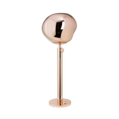 Tom Dixon maavalaisin Melt, kuparinvärinen, korkeus 165 cm, terästä