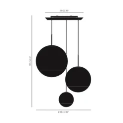 Tom Dixon Mirror Ball Range Round 3 lamppua, kulta