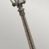 Tournai polkuvalaisin, korkeus 110 cm, alumiinia, lasia