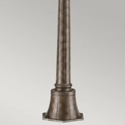 Tournai polkuvalaisin, korkeus 110 cm, alumiinia, lasia