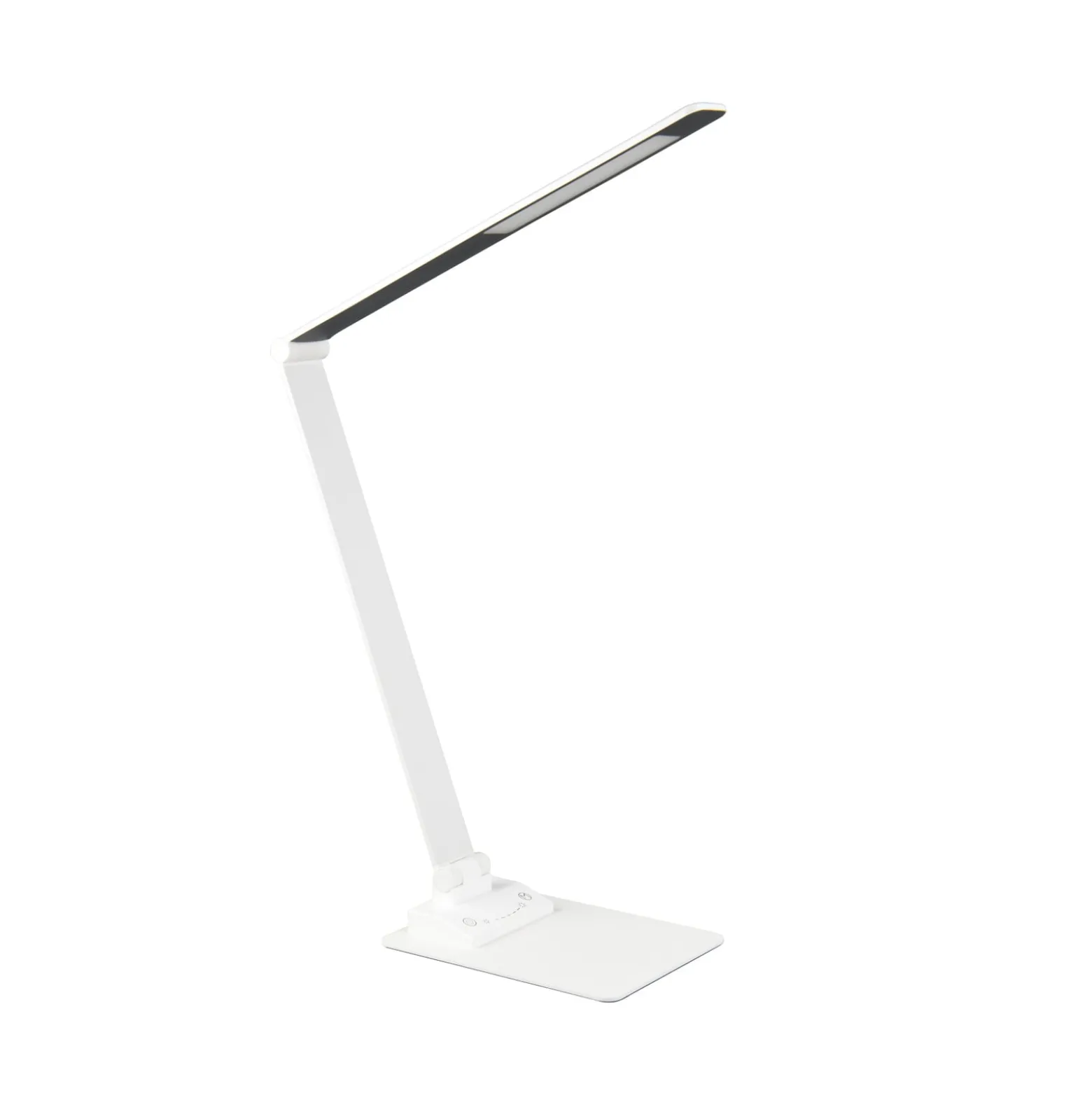 Travis LED-pöytävalaisin, valkoinen, CCT, himmennettävä, kosketus, USB
