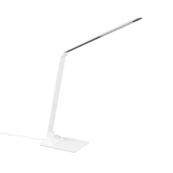 Travis LED-pöytävalaisin, valkoinen, CCT, himmennettävä, kosketus, USB
