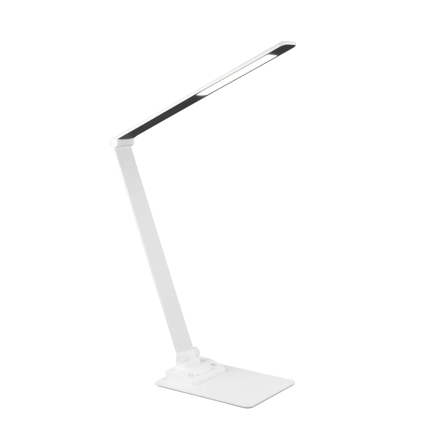 Travis LED-pöytävalaisin, valkoinen, CCT, himmennettävä, kosketus, USB