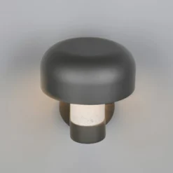 Ulkopuolinen seinävalaisin Fraser Sensor harmaa/betoninen, alumiini IP54 E27