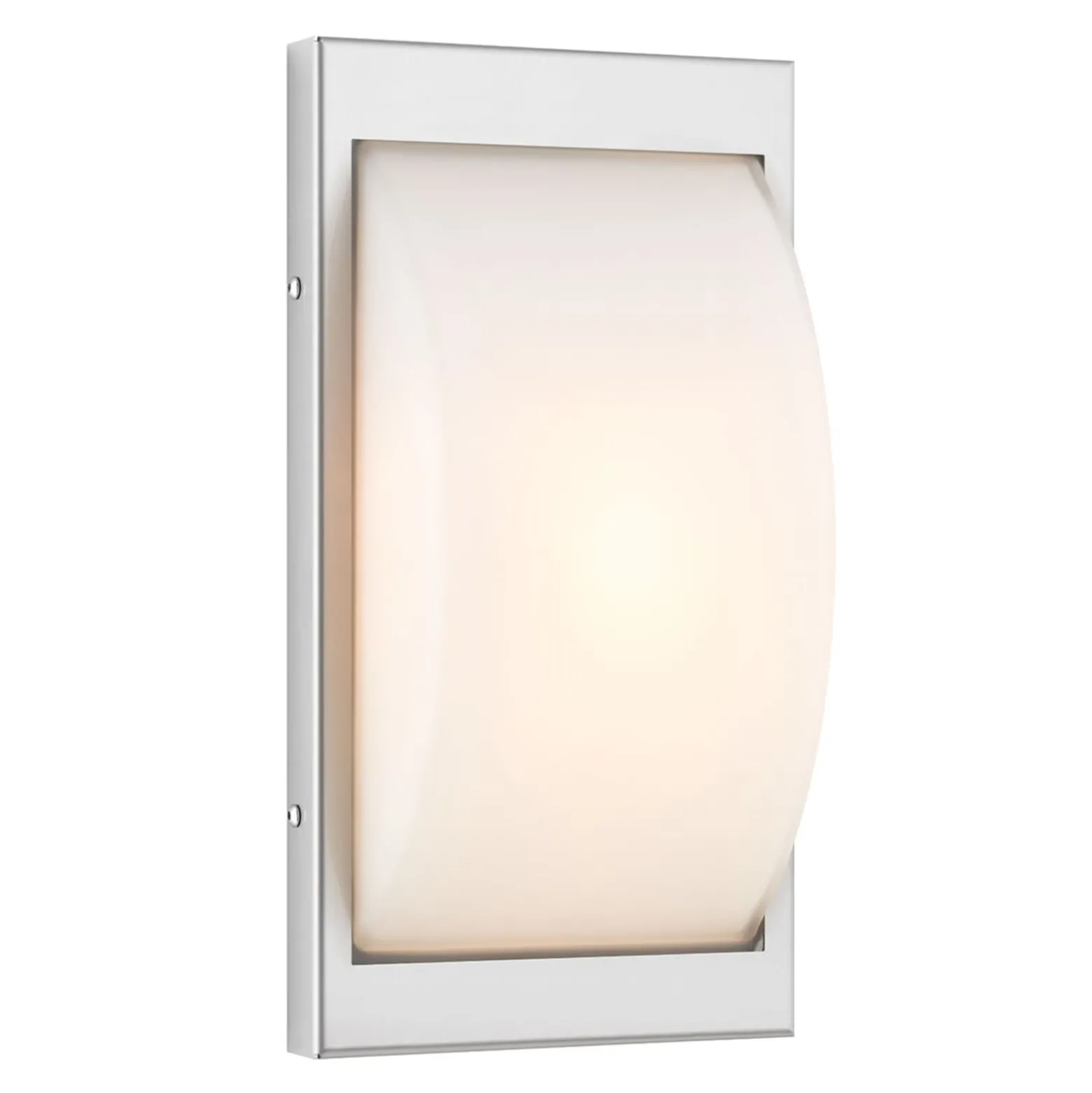 Ulkopuolinen seinävalaisin, tyyppi 068, ruostumaton teräs, korkeus 33 cm, E27