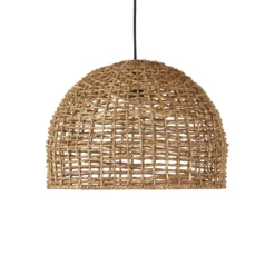 Ulkoriippuvalaisin Cebu, Lampakanay, Ø 57 cm, pistoke, IP44