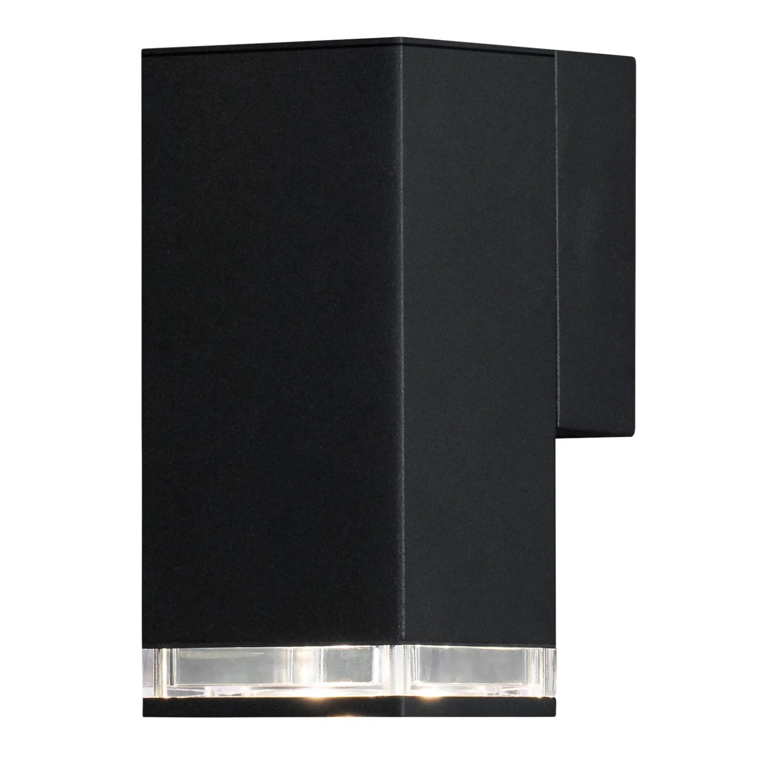 Ulkoseinälamppu Pollux Downlight 16,5 cm, musta