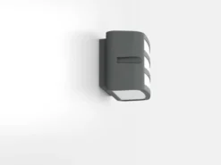 Ulkoseinävalaisin Camarda rimoilla, antrasiitti