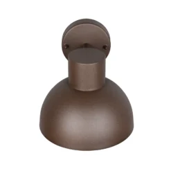 Ulkoseinävalaisin ELBE, ruosteenvärinen, Ø 20 cm, metalli, IP44