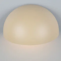 Ulkoseinävalaisin MAAS, kermanvärinen, leveys 27 cm, metalli, IP44
