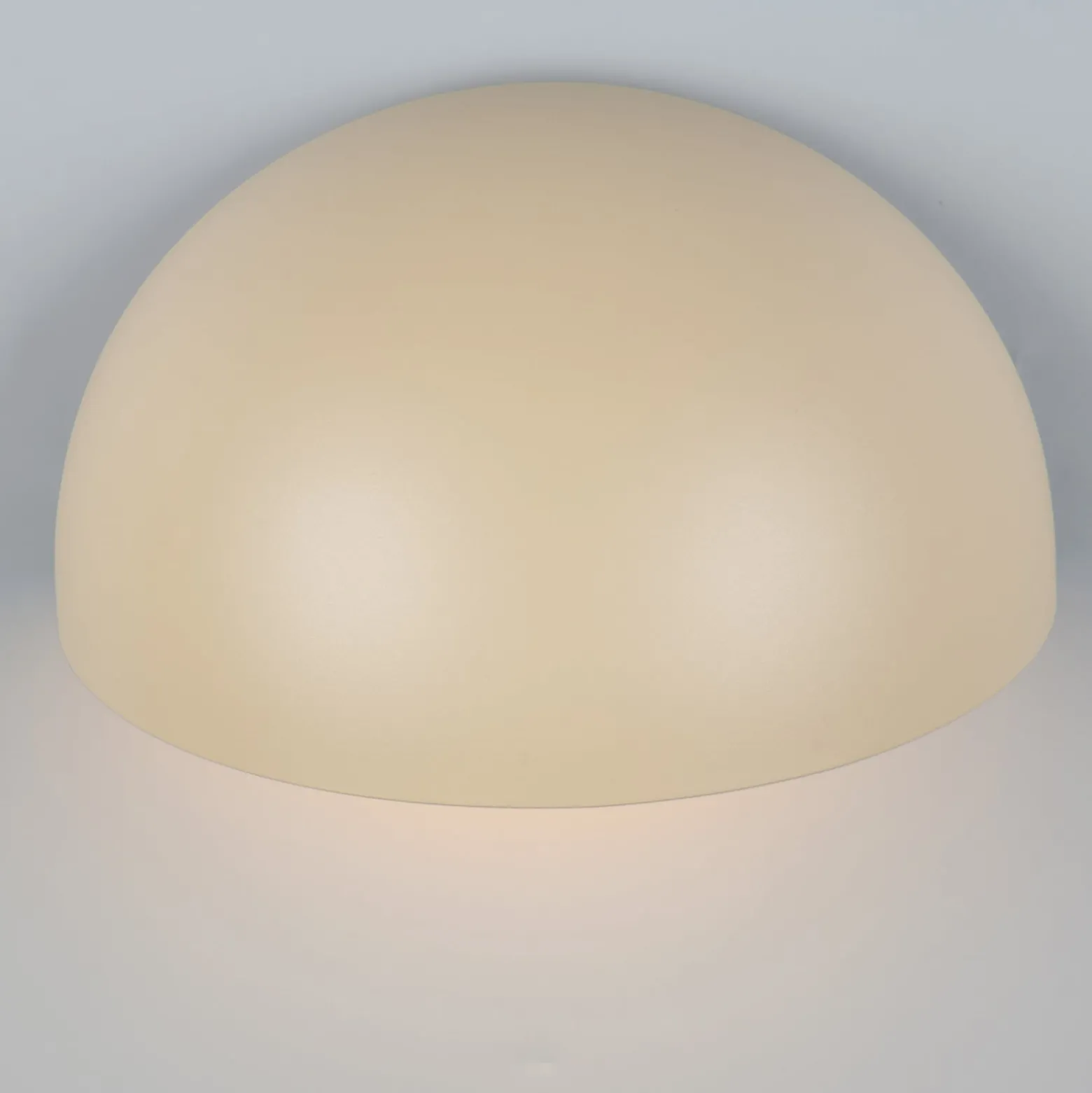 Ulkoseinävalaisin MAAS, kermanvärinen, leveys 27 cm, metalli, IP44