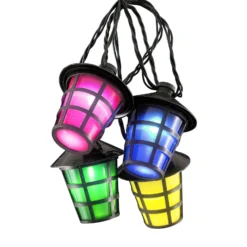 Ulkouima valot, 20 värikästä LED-lyhtyä