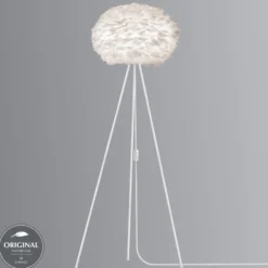 UMAGE Eos medium -lattiavalaisin tripod valkoinen