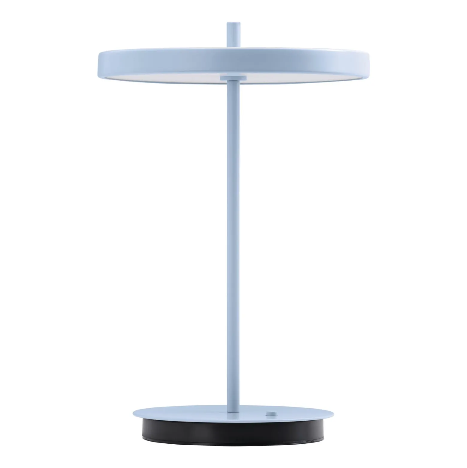 UMAGE LED-akkukäyttöinen pöytävalaisin Asteria Move, vaaleansininen, 31 cm