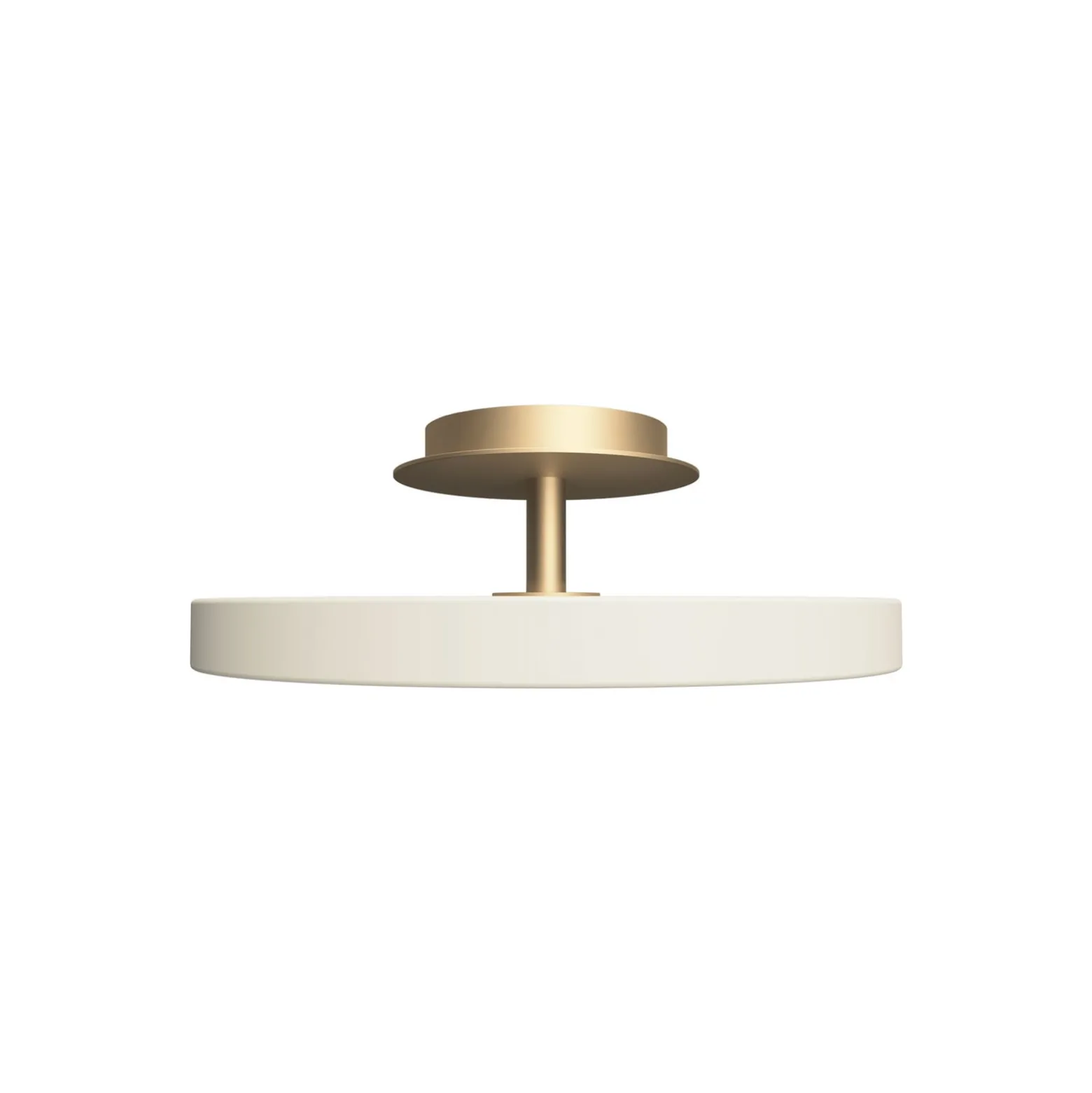 UMAGE LED-kattovalaisin Asteria UP PLUS, helmenvalkoinen, Ø 31 cm CCT