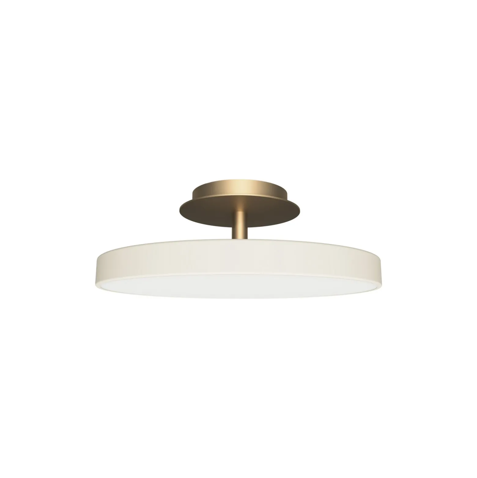 UMAGE LED-kattovalaisin Asteria UP PLUS, helmenvalkoinen, Ø 31 cm CCT