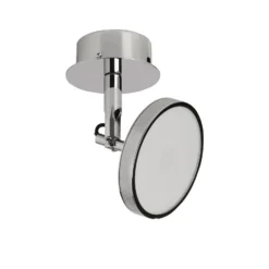 UMAGE LED-kohdevalaisin Asteria Spot, Ø 12 cm, kiillotettu teräs