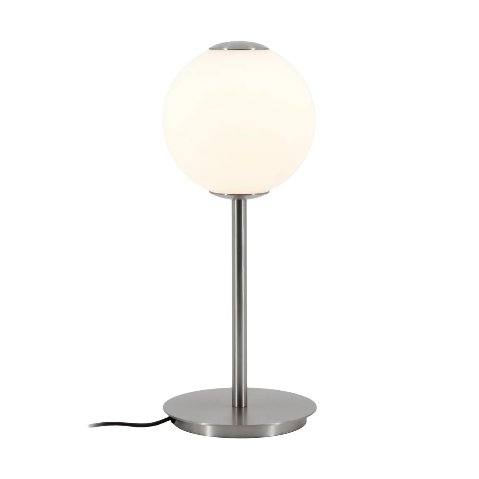 UMAGE LED-pöytävalaisin Audrey, teräksenvärinen, korkeus 37 cm