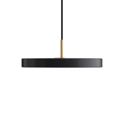 UMAGE LED-riippuvalaisin Asteria Mini, antrasiitti/messinki Ø 31 cm