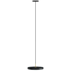 UMAGE LED-riippuvalaisin Asteria Mini, antrasiitti/messinki Ø 31 cm