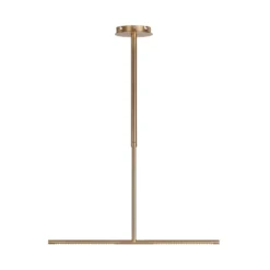 UMAGE LED-riippuvalaisin Omni, messinkiä, 2-valo, pituus 74 cm