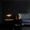 UMAGE Shade pöytävalaisin musta/huopa
