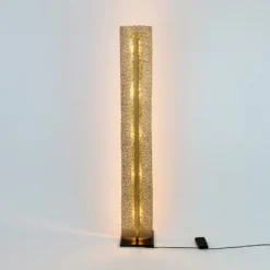 UTOPISTICO-LED-lattiavalaisin, kullanvärinen, korkeus 174 cm, metallia