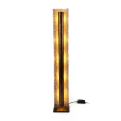 UTOPISTICO-LED-lattiavalaisin, kullanvärinen, korkeus 174 cm, metallia