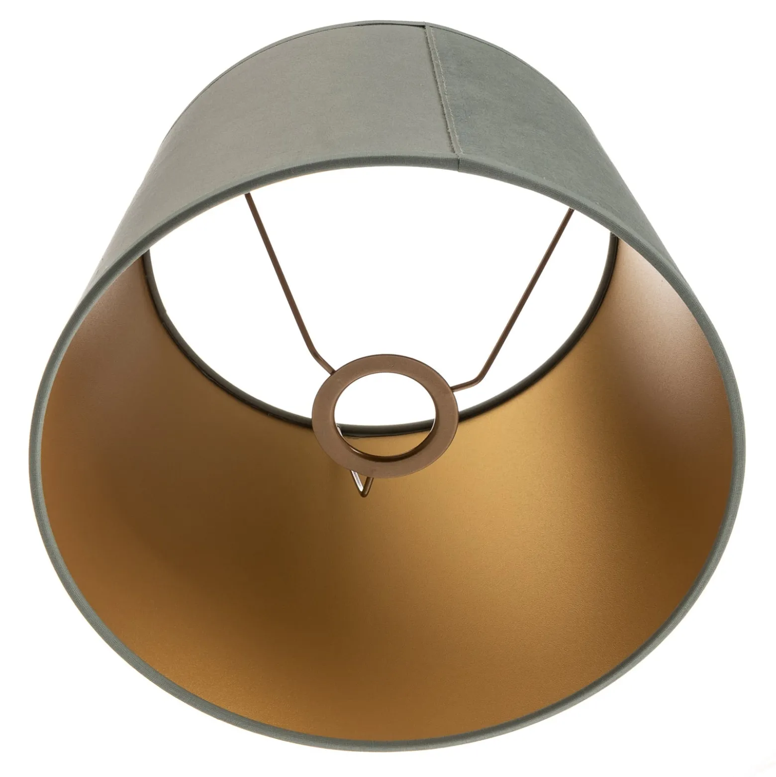 Varjostin Cone korkeus 18 cm, mintunvihreä/kulta