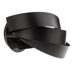 Vento seinävalaisin, musta, E14, metallia, 14 cm korkeus