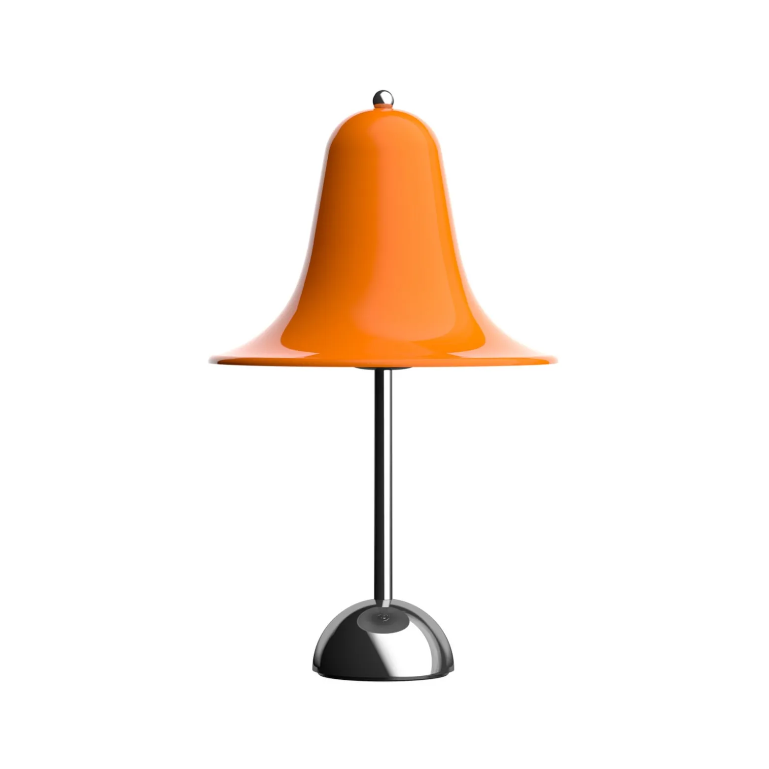 Verpan pöytävalaisin Pantop, oranssi, korkeus 23 cm, metalli, E14