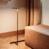 Vibia Flat LED-lattiavalo 96 cm harmaa L1, himmennettävä