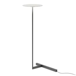 Vibia Flat LED-lattiavalo 96 cm harmaa L1, himmennettävä
