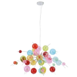 Värikäs riippuvalaisin Aurinia Ø 98 cm
