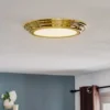 Welland-LED-kattovalaisin, kiillotettua messinkiä