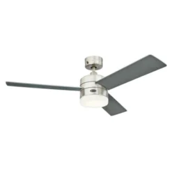 Westinghouse Alta Vista LED-kattotuuletin, grafiitti, puu