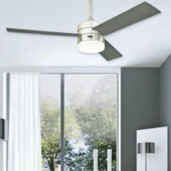 Westinghouse Alta Vista LED-kattotuuletin, grafiitti, puu