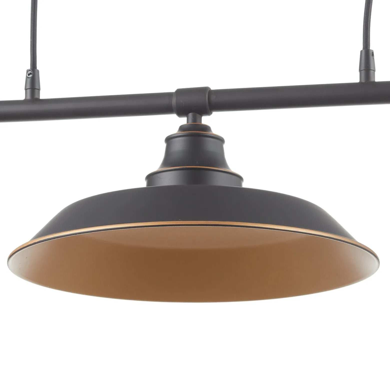 Westinghouse Iron Hill -riippuvalaisin, musta, 3-lamppuinen, E27