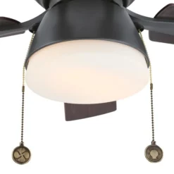 Westinghouse kattotuuletin, valo, 7316240 pähkinäpuu hiljainen