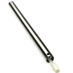 Westinghousen jatkotanko 46 cm, harjattu nikkeliä