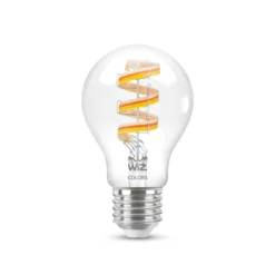 WiZ A60 LED-filamenttilamppu WiFi E27 6,3W RGBW