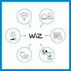 WiZ A60 LED-filamenttilamppu WiFi E27 6,3W RGBW