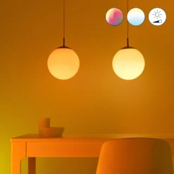 WiZ A60 LED matt WiFi E27 8,5W RGBW kaukosäädin 2 kpl:n sarja